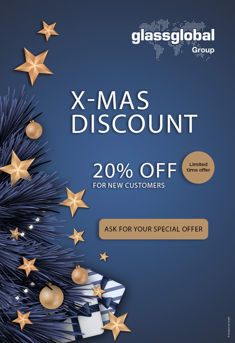 Glassglobal Xmas discount offer